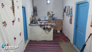 نمای آشپزخانه اقامتگاه بیدآواز - روستای بیدواز - شهرستان اسفراین